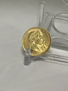 フランス 1854年 A ゴールド 20 フラン ナポレオン 3世 楽天市場】フランス ナポレオン3世 無冠 20フラン金貨1854年（A）美品
