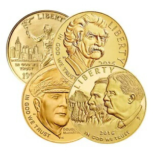 5ドル米国造幣局記念金貨（BUまたはプルーフ）