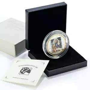 クック諸島 20 ドル ラファエロ アート システィーナ マドンナ色銀貨 2009｜WORLD RESOURCE【KING店】 243,045円
