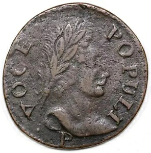 1760 N-14 Voce Populi コロニアル銅貨｜WORLD RESOURCE【KING店】