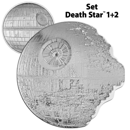 スター・ウォーズ? デス・スター? セット 2022 | 2023 銀貨 - ニウエ - 2x3oz PP-｜WORLD RESOURCE【KING店】