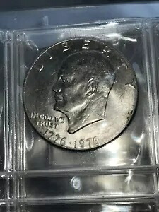 1776-1976 アイゼンハワー リバティ ベル ムーン シルバー 1 ドル 米国バイセンテニアル コイン