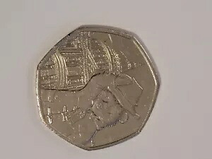 2019 ロンドン塔 パディントン ベア 50P コイン