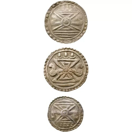 西暦 200 ～ 400 年 タイ スリクシェタ王国 シルバー 3 枚セット 413,325円