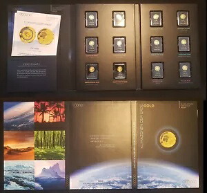 ドイツセット 地球の気候 ゴールド 12個 証明書付き PP 85149-｜WORLD RESOURCE【KING店】