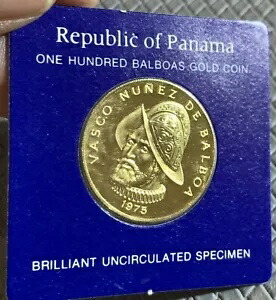 楽天市場】パナマ独立75周年記念 75バルボア金貨 1978年プルーフ