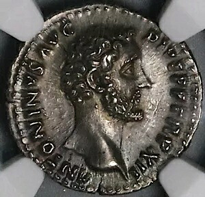 148 NGC AU アントニヌス・ピウス ローマ帝国 デナリウス・フェリシタス・カドゥケウス (24043004C)｜WORLD RESOURCE【KING店】