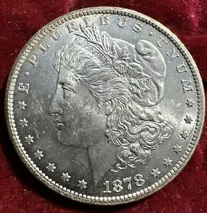 1878 CC BU ジェム モーガン シルバー ドル UNC MS++ 米国造幣局のレア キー コイン。｜WORLD RESOURCE【KING店】