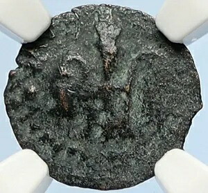 ポンティウス ピラト ティベリウス エルサレム イエス キリストの裁判 古いローマのコイン NGC i106164｜WORLD RESOURCE【KING店】