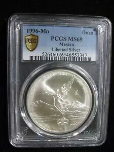 1996 メキシコ リベルタード PCGS MS-69｜WORLD RESOURCE【KING店】