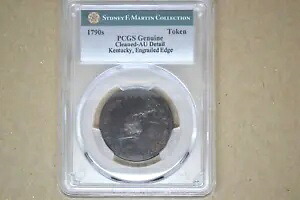 (1793-1795) ケンタッキートークン。 W-8805。レアリティ-5。 Engrailed Edge- PCGS AU 詳細｜WORLD RESOURCE【KING店】 255,420円