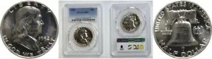 1952 50C フランクリン ハーフダラー PCGS PR-67｜WORLD RESOURCE【KING店】