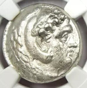 アレキサンダー大王 III AR テトラドラクマ コイン 紀元前 336 ～ 323 年 - 認定 NGC XF (EF)｜WORLD RESOURCE【KING店】