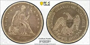 1859-O 着席リバティ ドル、PCGS VF-30