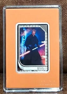 2023 スター・ウォーズ MINT トレーディングコイン -NIUE- 1oz シルバー $2 「DARTH MAUL」 23/150
