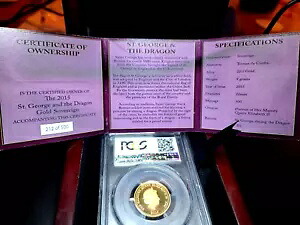 2015 プルーフ ゴールド ソブリン PCGS PR68 DCAM T.D.C.ミンテージ500 231,000円