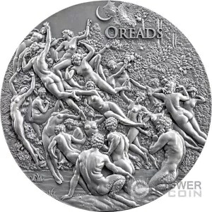 OREADS Celestial Beauty 5 オンス シルバー コイン 5000 フラン カメルーン 2023｜WORLD RESOURCE【KING店】