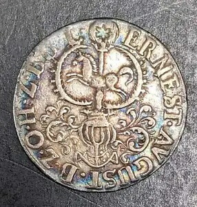 1671 年 ドイツ オスナブリュック 銀貨 ターラーの 3 分の 1 またはギルデンの 2 分の 1
