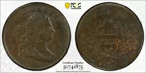 1800 ドレープバスト 1/2 セント PCGS XF 40