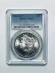 1883-CC モーガン シルバー ダラー PCGS MS64 292,050円