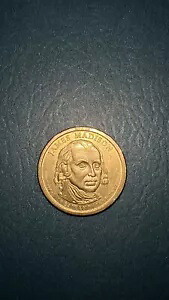 2007 P ジェームズ マディソン - 米国 1 ドル硬貨 1809 ～ 1817 - [非常にレア]