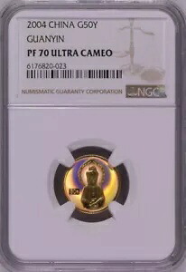 NGC PF70 2004 中国観音 1/10 オンス 金貨｜WORLD RESOURCE【KING店】 291,555円