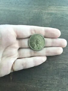 2000 P サカガウィア レア ノーエッジ ライティング 1 ドル コイン