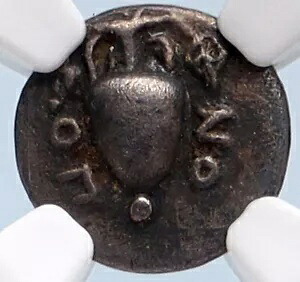 ロクリス オプンティア ギリシャ都市オーパス 375BC 古代銀貨 アンフォラ NGC i66673|WORLD RESOURCE【KING店】