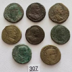 セステルティウス カラカラ ローマ帝国コイン (紀元前 27 年～西暦 476 年) 8 枚ロット