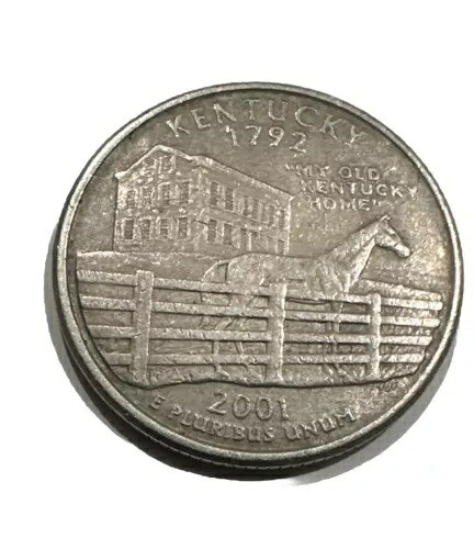 1972 ケンタッキー 2001 コイン