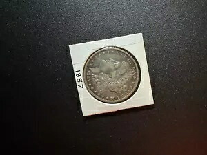 1887 モーガン シルバー ドル ナイス コイン