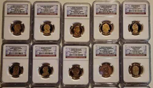 大統領コイン NGC PF69 ウルトラカメオコンプリート 39 コインセット