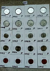 US Coin MULTIPLE Double Die Errors (DDO および/または DDR) 詰め合わせロット (#5)