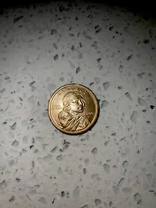 2000-P SACAGAWEA 1 ドル US リバティ ゴールド カラー コイン フィラデルフィア ミント