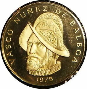 楽天市場】パナマ独立75周年記念 75バルボア金貨 1978年プルーフ