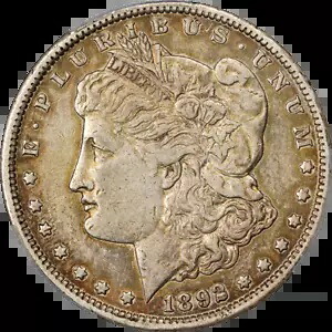 1892-CC モーガン シルバー ダラー CAC ステッカー PCGS XF45 キー 日付 ストロング ストライク｜WORLD RESOURCE【KING店】