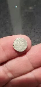 エルサルバドル 1840 銀貨 1/4 本物の非常に珍しいコイン