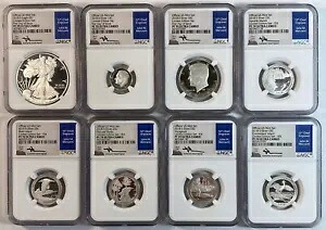 2018-S 限定セット ジョン M. メルカンティ ブルーラベル NGC-PR70 RARE