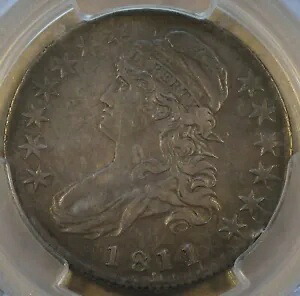 1811/10 キャップドバスト ハーフダラー 50c PCGS 認定 XF40