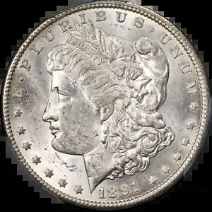 1891-CC モーガン シルバー ダラー PCGS MS62 ブラスト ホワイト ナイス アイ アピール｜WORLD RESOURCE【KING店】