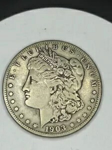 1903 年代のモルガン シルバー ダラー ニース コイン (250)