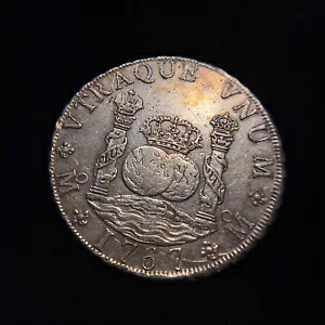 1767-MO MF メキシコ シルバー 8 レアル 8R コイン Calico-1092 メキシコ VF XF EF｜WORLD RESOURCE【KING店】