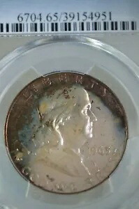 PR65 1963 PCGS グレード フランクリン ハーフダラー プルーフ モンスター トーン 未流通コイン｜WORLD RESOURCE【KING店】 728,200円