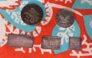 1969 フォスター ワラワラ .999 シルバー ハーケイミー イーグルス ネスト パーシャル 5 ピース セット