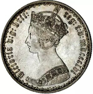 1856年 ヴィクトリア・フローリン女王、MDCCCLVI「ノー・ストップ・アフター・デート」｜WORLD RESOURCE【KING店】