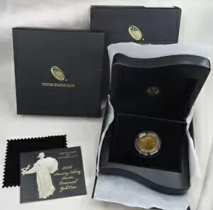 2016-W スタンディング リバティ クォーター 1/4 オンス ゴールド記念ボックス & COA 米国造幣局 312,840円