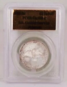 1853-So Chile 50 Centavos S.S. Central America Treasure PCGS Certified