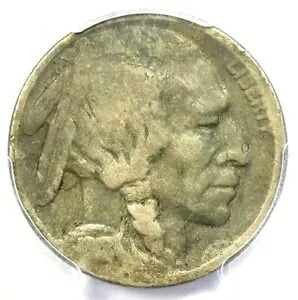 1918/7-D バッファロー ニッケル 5C - PCGS VG 詳細 - 希少なオーバーデート バラエティ コイン!|WORLD RESOURCE【KING店】