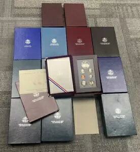 1983-1997S プレステージ プルーフ セット実行 ~ 90% シルバー ダラー ~ 14 セット ~ 1996 キー日付｜WORLD RESOURCE【KING店】
