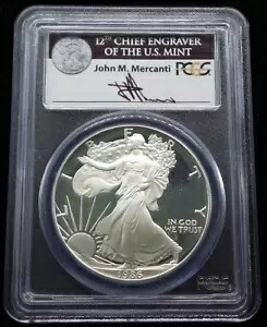 1986-S アメリカン シルバー イーグル $1 ドル コイン PCGS スラブ PR69DCAM - N83|WORLD RESOURCE【KING店】